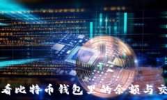   如何查看比特币钱包里的余额与交易记录