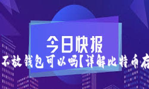 比特币不放钱包可以吗？详解比特币存储方式